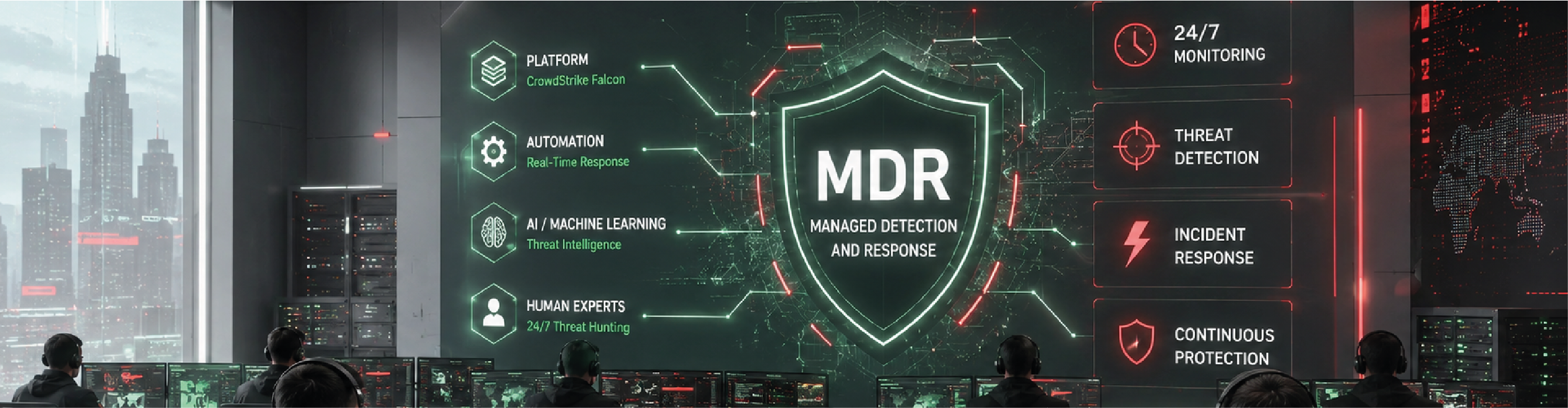 Falcon Complete MDR та Agentic MDR